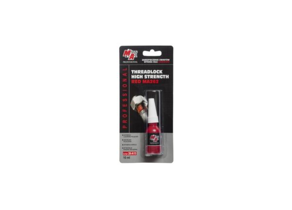 Środek do Zabezpieczenia gwintów Czerwony - Trwały 10 ml blister. MA PROFESSIONAL