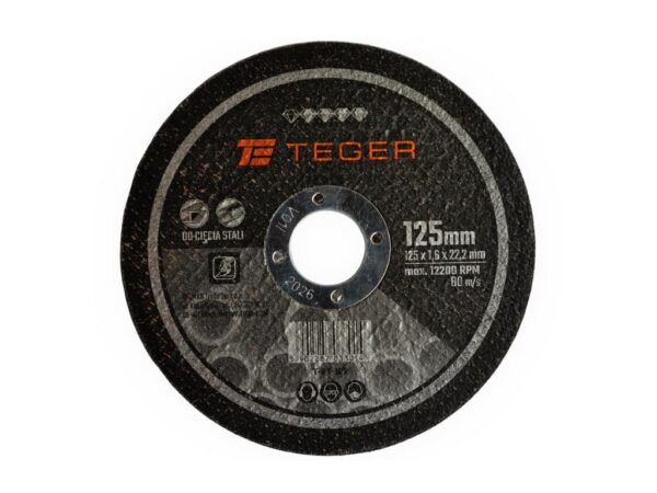 Tarcza korundowa do cięcia 115x 1.0 mm sprzedawane po 10 szt TEGER